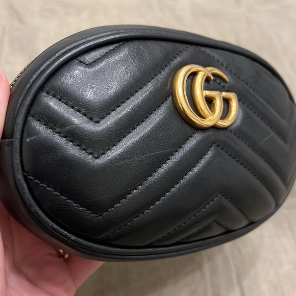 Gucci GG Marmont Matelassé Belt Bag - Picture 2 of 7